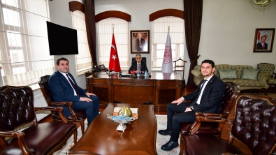 Başkan Mehmet Çiğdem, Konya Valisi Cüneyit Orhan Toprak'ı ziyaret etti.