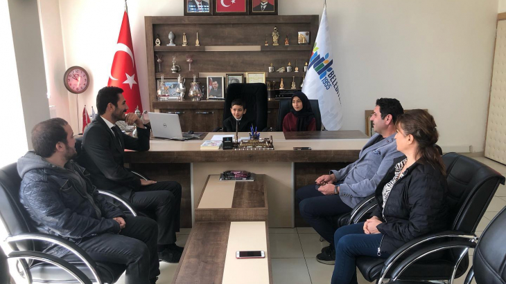 Hüyük Belediye Başkanlığı Makamı’na  Mehmet Baş oturdu.